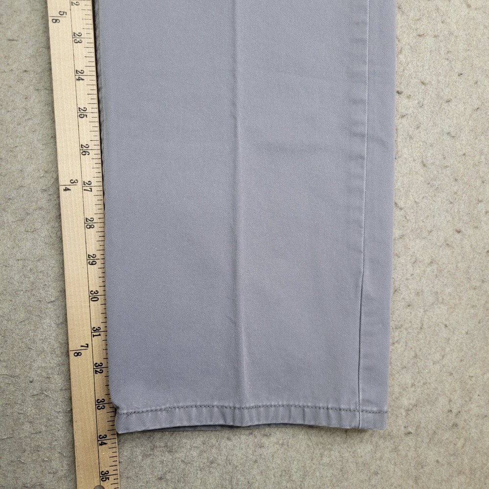 Vintage Levis 505 Jeans Gray Pants Mens 32x34 Batwing Y2K Straight Leg Reg Fit - Picture 8 of 11